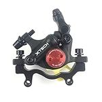 catazer MTB Road HB-100 MTB Road Line Pulling Hydraulic Disc Brake Calipers Front & Rear Mountain Bike Disc Brake E-Bike Disc Brake (1 Pcs Black Rear)