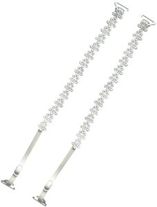 Moly Story Small Flower Spaghetti Bra Straps,Decorative Thin Bra Strap for Strapless Bra/Tops