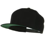 Wool Blend Prostyle Snapback Cap - Black W41S71B By Sonette/Yupoong