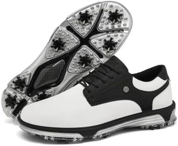 ULTIANT Mens Golf Shoes Traditions Spikeless Waterproof