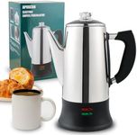 APOXCON 12 Cup Electric Coffee Perc