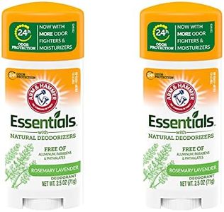 Arm & Hammer Essentials Natural Deodorant, Fresh - 2.5 Oz - 2 Pk