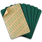 Pool Safety Cover Patch Kit - Pool Cover Patch Repair Kit ​- Pool Cover Patch - Swimming Pool Cover Repair Kit - Pool Cover Saver Patch - Mesh Pool Cover Repair Kit 12 x 8 Self Adhesive - 6 Pс Green