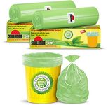 SHALIMAR Compostable/Eco Friendly Garbage Bags Size 30 X 37 Inches (Extra Large) 20 Count (2 Rolls) Dustbin Bag/Trash Bag - Green Color