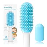 Frida Baby Toddler Hair Brush: Soft Bristle Hair Brush for Fine or Straight Hair, Wet Brush or Dry, Hair Detangler, Hairbrush + Storage Case