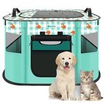 TASDISE Fortable Dog Playpen Pet Playpen Cat Playpen Portable Dog playpen Puppy Dog puppy Pen Cat crate dog cage Pet Exercise Kennel Tent for Indoor Outdoor Travel Camping