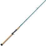 St. Croix VIC80HF Avid Inshore Saltwater Graphite Casting Fishing Rod with IPC Technology, 8-feet