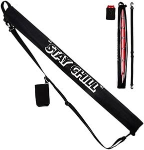 Stay Chill Golf Beer Sleeve, 7 Can Insulated Golf Bag Cooler Sleeve Fits in Most Golf Bags Styles & Types, Beer Cooler for Golf Bag Keeps Beverages Cold on Golf Course,Fathers Gifts for Men