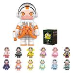 POP MART MEGA Space Molly 100% 2-B Blind Box Figures, Random Design Box Toys for Modern Home Decor, Collectible Toy Set for Desk Accessories, 1PC