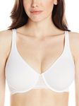 Le Mystere Women's Caress Bra, White, 12B