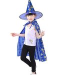 FancyDressWale Halloween dress for boys and Girls (Cape & Hat only)- Blue