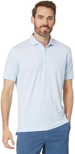 johnnie-O Lyndon Striped PREP-Formance Jersey Polo, Gulf Blue, L