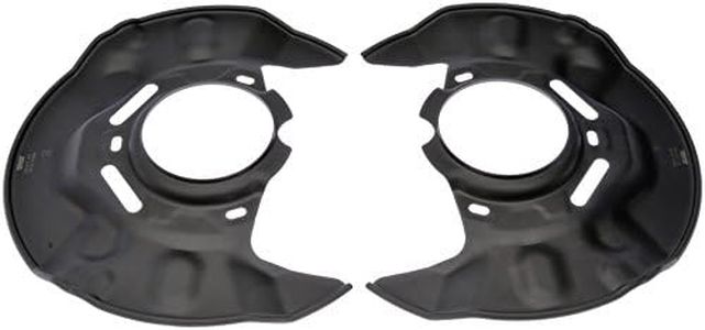 Dorman 924-372 Front Brake Dust Shield - 1 Pair Compatible with Select Scion / Toyota Models
