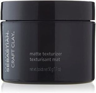 Sebastian Craft Clay Matte Texturizer, Remoldable Texturizing Hair Clay, 1.7 Ounce (Pack of 1)