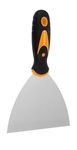 AASONS 4 Inch Tempered Steel Paint Scraper Putty Knife, Painting Tools, Spackle Knife, Wallpaper Scrapping, Painters Tool, Crown Molding Tool, Paint Remover Scrapper with Handle (Pack Of 1)