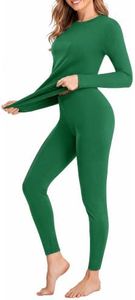 SIMIYA Thermal Underwear Set for Women Long Johns Fleece Lined Base Layer