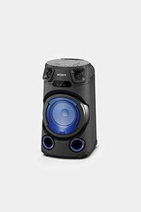 Sony MHC-V13 - Powerful, compact Bluetooth® Party Speaker with multicolour lighting, Black