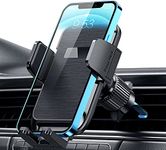 Qifutan Phone Mount for Car Vent [Upgraded Metal Clip] Cell Phone Holder Car Hands Free Cradle in Vehicle Car Phone Holder Mount for Smartphone, iPhone, Cell Phone Automobile Cradles Universal