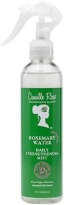 Camille Rose Rosemary Water Daily Strengthening Mist, with Peppermint and Rosemary Essential Oils to Strengthen Strands and Promote Hair Growth, for all Hair Types, 8 fl oz