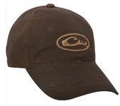 Drake DH2002-BRN 8oz Waxed Canvas Cap Brown OSFM