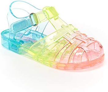 OshKosh B'Gosh Girls Marie Sandal, Multi, 10 Wide Toddler