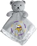 Baby Fanatic Gray Security Bear - NFL Minnesota Vikings - Officially Licensed Snuggle Buddy