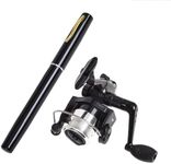 Pen Fishing Rod Mini Reel Combo Set