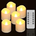Yme Rechargeable Votive Candles, 6p