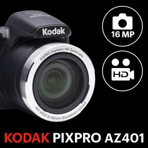 Kodak PIXPRO AZ401 16MP Digital Camera – 40x Optical Zoom