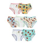 Disney Girls' Moana 7-Pack Panty