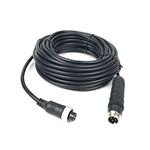 Lapetus 32FT 10M Car Video 4-Pin Aviation Extension Cable for CCTV Rearview Camera Truck Trailer Camper Bus Motorhome Vehicle Backup Monitor System Waterproof Shockproof (32FT)