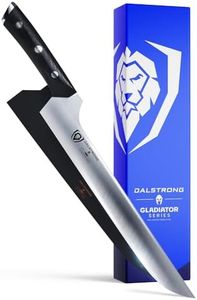 DALSTRONG Brisket Slicing Knife - 12 inch Offset Blade - Gladiator Series Elite - High Carbon German Steel - G10 Handle Kitchen Knife - w/Sheath - NSF Certified