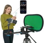 Motorized 360 Photo Booth, Photography Turntable, Camera Rotating Platform Spinner, Realize 360 Video Shooting and Zoom in/Out, App Control