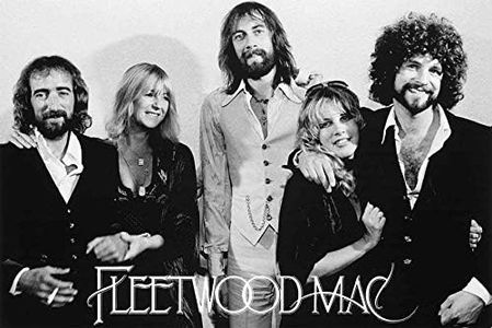 Buyartforless Fleetwood Mac Group 1977 36x24 Photograph Music Art Print Poster, black, white, gray