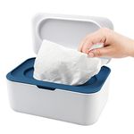 Wipes Dispenser Case,Baby Wet Wipes Box Tissue Storage Box Case with Lid Seal Dry Wet Toilet Paper Case Holder Plastic Napkin Box Organiser Storage Keep Wipes Fresh for Car Office Home Accessories