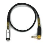 Sonic Plumber SC3 3.5mm TRRS Female to TRS Male Microphone Cable for Camera (50cm / 1.5ft)