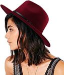 DRESHOW Women Classic Felt Fedora W