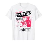 Sex Pistols Official Classic Japan Tour Pink Photo T-Shirt