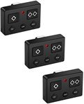 AXP1/AXS1 Premium Remote Controls Transmitter 5-Buttons with Partymode Feature for Automatic Gate Openers(3Pack) 3-Years-Warranty