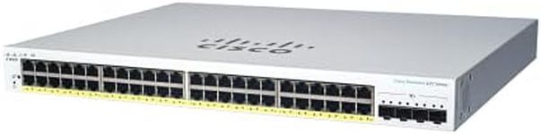 Cisco Business CBS220-48T-4G Smart Switch | 48 Port GE | 4x1G SFP | 3-Year Limited Hardware Warranty (CBS220-48T-4G-NA)