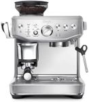 Sage - The Barista Express Impress - Bean to Cup Coffee Machine with Grinder and Milk Frother, 9 bar, PID Temperature Control, 1850 W, Cappucino, Espresso Maker,With Milk Jug, Brushed Stainless Steel