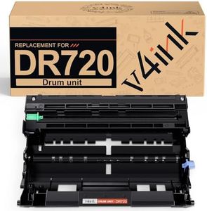 v4ink Compatible Drum Unit Replacement for Brother DR720 (1-Pack) Work with DCP-8110 DCP-8150 DCP-8155 HL-5440 HL-5450 HL-5470 HL-6180 MFC-8510 MFC-8710 MFC-8810 MFC-8910 MFC-8950 Printer (Not Toner)