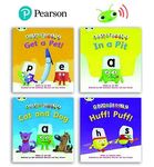 Learn to Read at Home with Bug Club Phonics Alphablocks: Phase 2 - Reception Term 1 (4 fiction books) Pack B