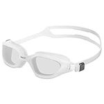 SNMIX Swimming Goggles - Wide Clear View Swim Goggles with Anti-fog And UV Protection for Adult Men Women Indoor & Outdoor