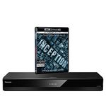 Panasonic DP-UB820 MULTIREGION for DVD Blu-ray Player Bundle with Inception Ultra HD 4K Blu-ray Disc