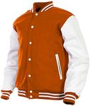 Varsity Jacket Men's Real Leather A