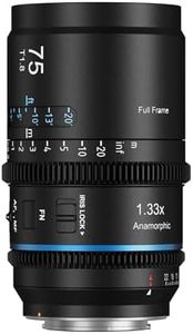 SIRUI Astra 75mm 1.33X Auto Focus Full Frame Anamorphic Cine Lens for L Mount Cameras, Lumix DC Series, FP/FPL, Leica SL Series (Blue Flare)