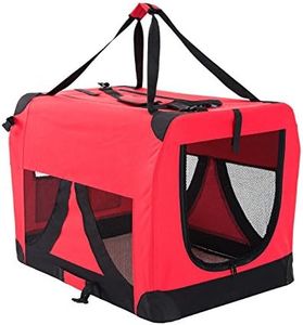 Paw Mate Soft Dog Crate L - Red (PET-3002L-RD)