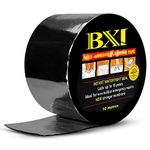 BXI Flashing Roll Tape Membrane - Waterproof Patch & Seal Tape - Modified Bitumen Rubberized Asphalt - Self-Adhesive - Multiple Sizes (4'' X 32')