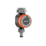 Gardena Water Timer: Automatic timer for faucets 26.5 mm (3/4 inch) or 33.3 mm (G1), flexible watering time (5-120 min), easy insertion thanks to quick-connect system (1169-20)